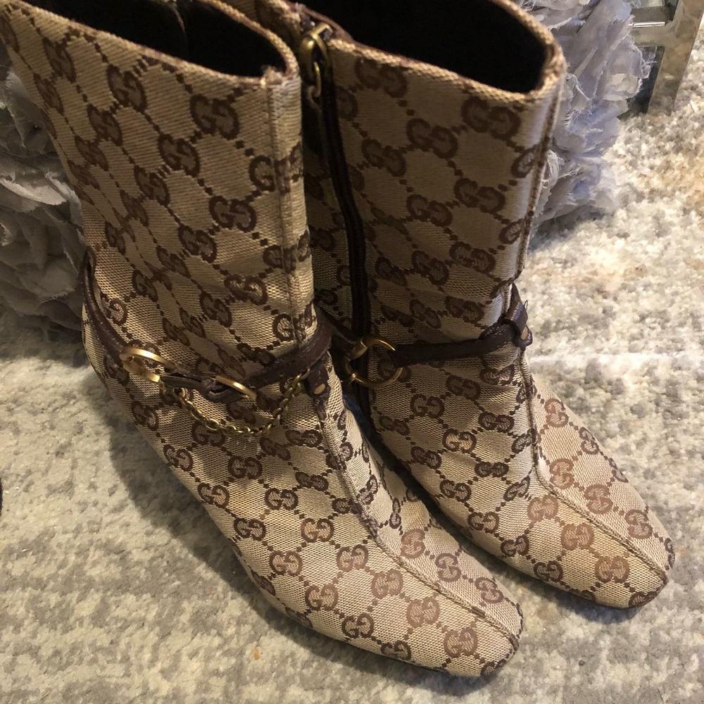 Authentic Gucci Boots size 8.5.